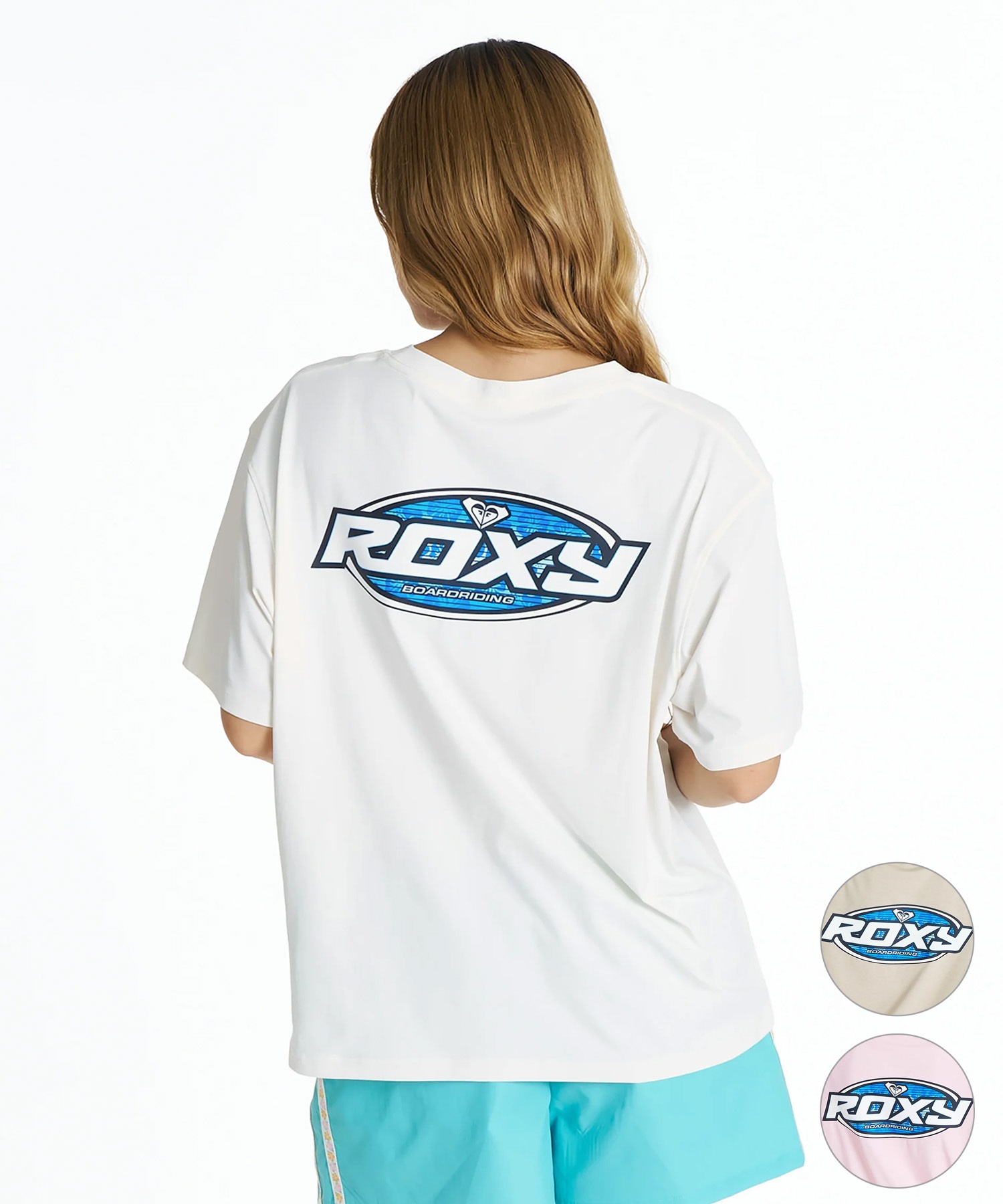 ROXY ロキシー 水着 ラッシュガード 半袖 Tシャツ レディース 水陸両用