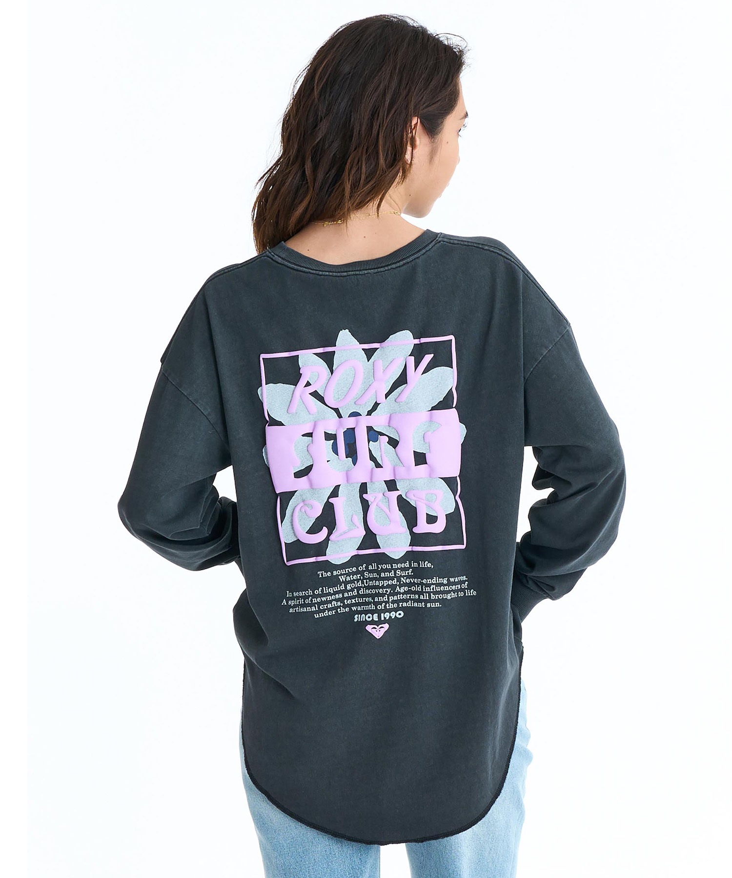 ROXY ロキシー 長袖 Tシャツ ロンT レディース バックプリント