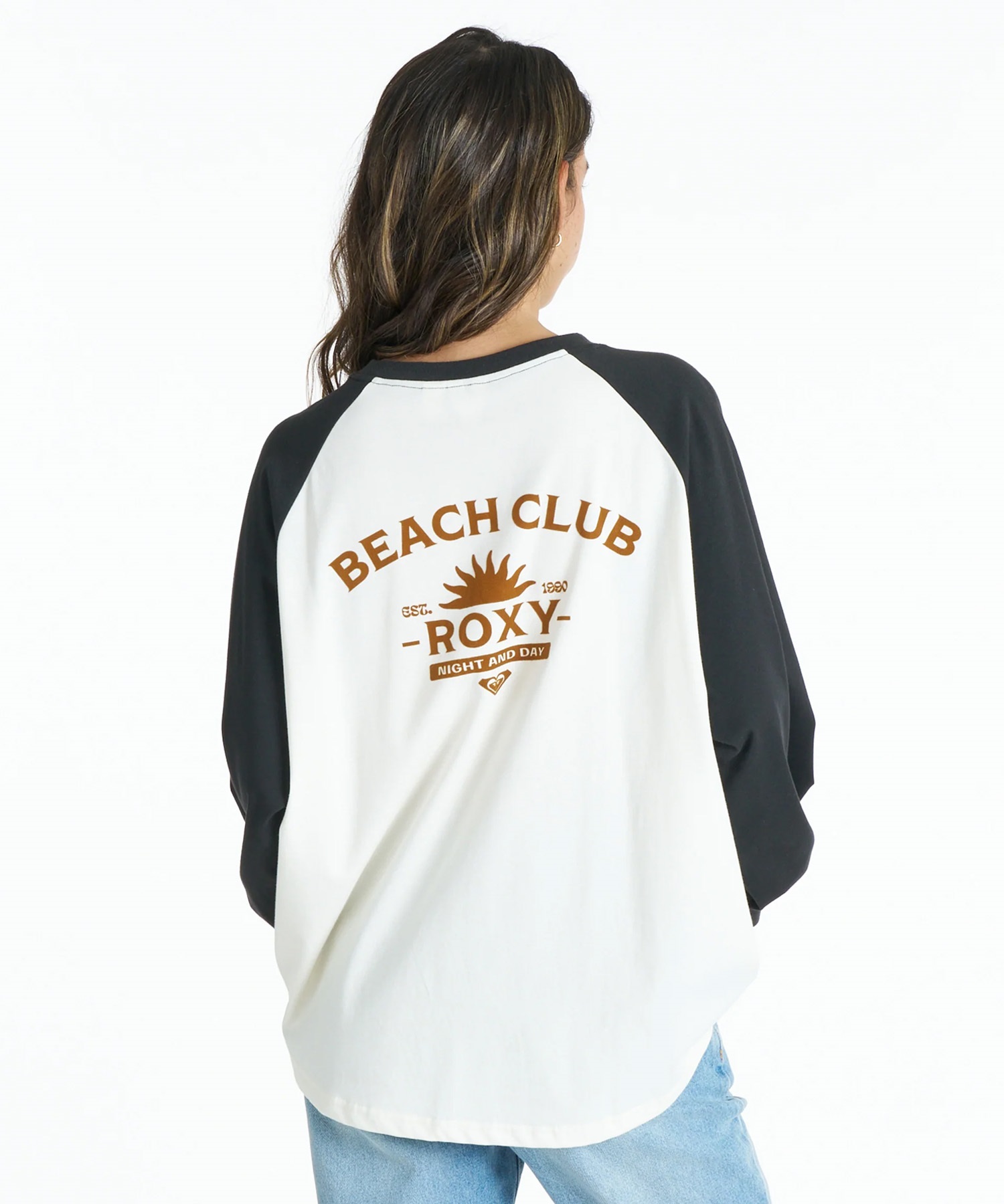 ROXY ロキシー 長袖 Tシャツ ロンT レディース ラグラン バック