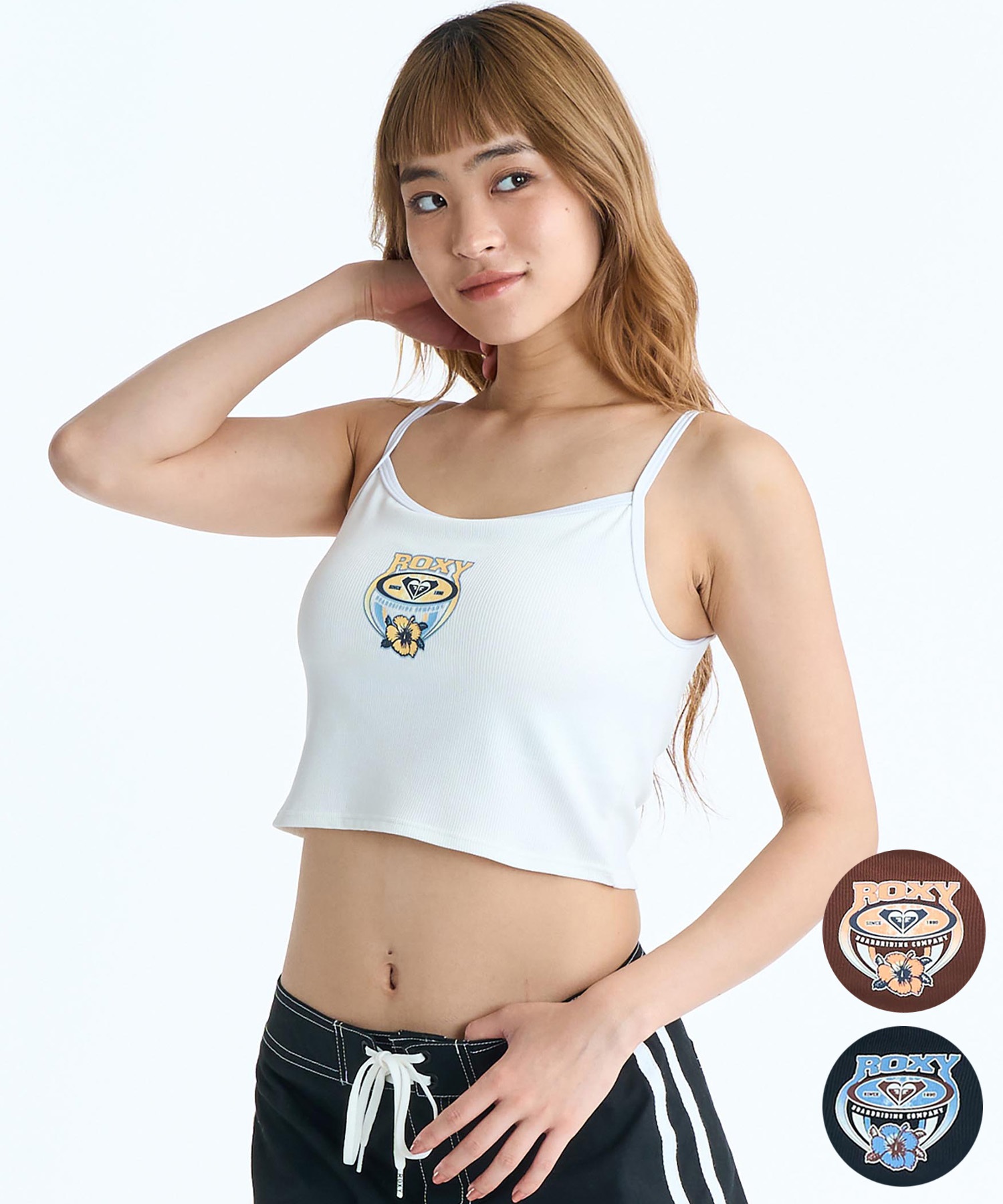 lowrideローライダー　レディース　タンクトップとラリーレバンのTシャツ２組 ROXY ロキシー タンクトップ レディース 水陸両用 UT WAVE CLUB CAMI
