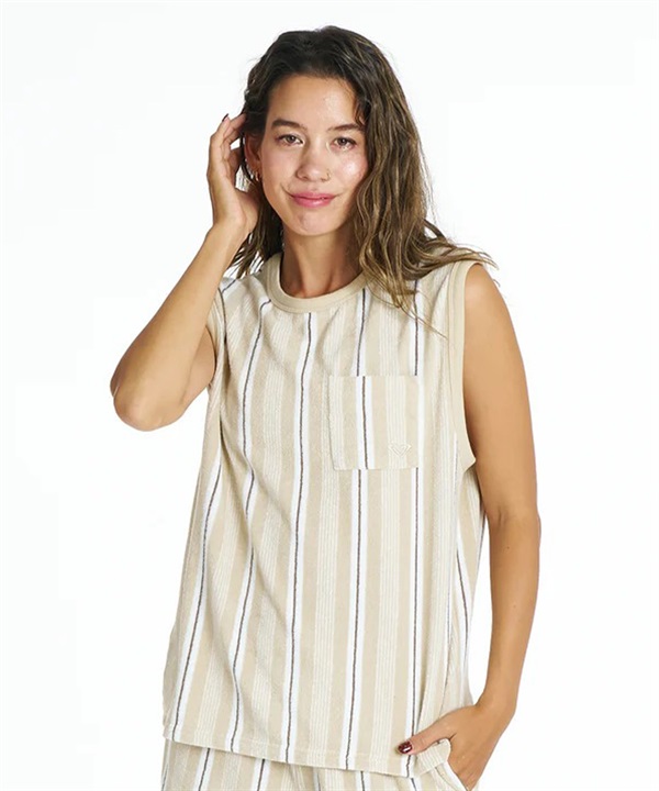 ROXY ロキシー タンクトップ レディース パイル生地 SURF SALT&SUN TANK RDK262040
