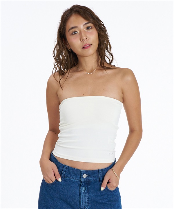 ROXY ロキシー チューブトップ レディース カップ付き NANAHA コラボレーション ROXY x NANAHA TUBE TOP RDK264603T
