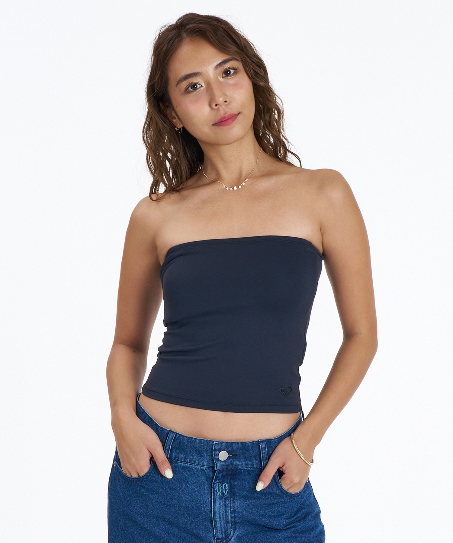 ROXY ロキシー チューブトップ レディース カップ付き NANAHA