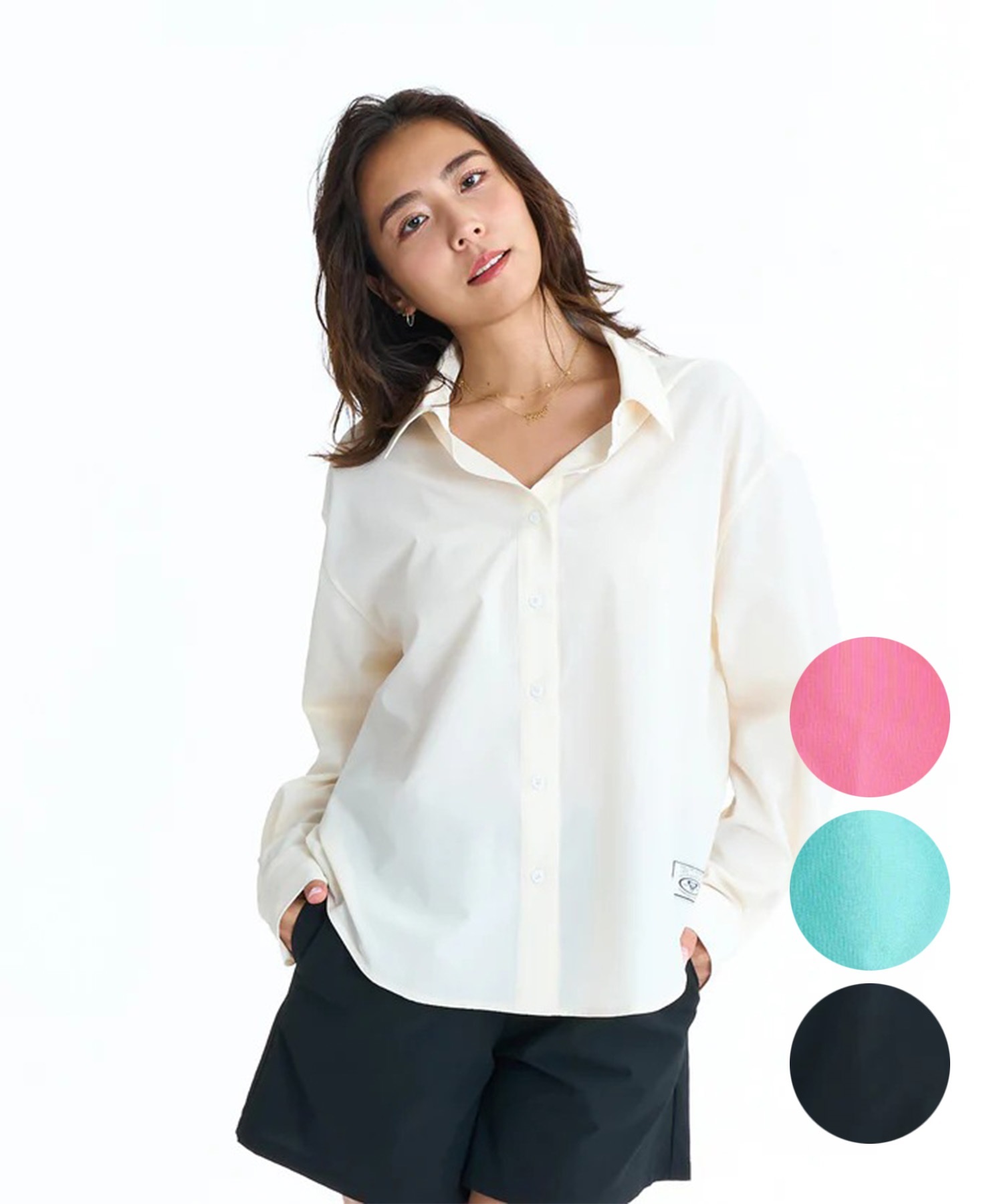 ROXY ロキシー 長袖 シャツ レディース UVカット SOLUNA SHIRTS