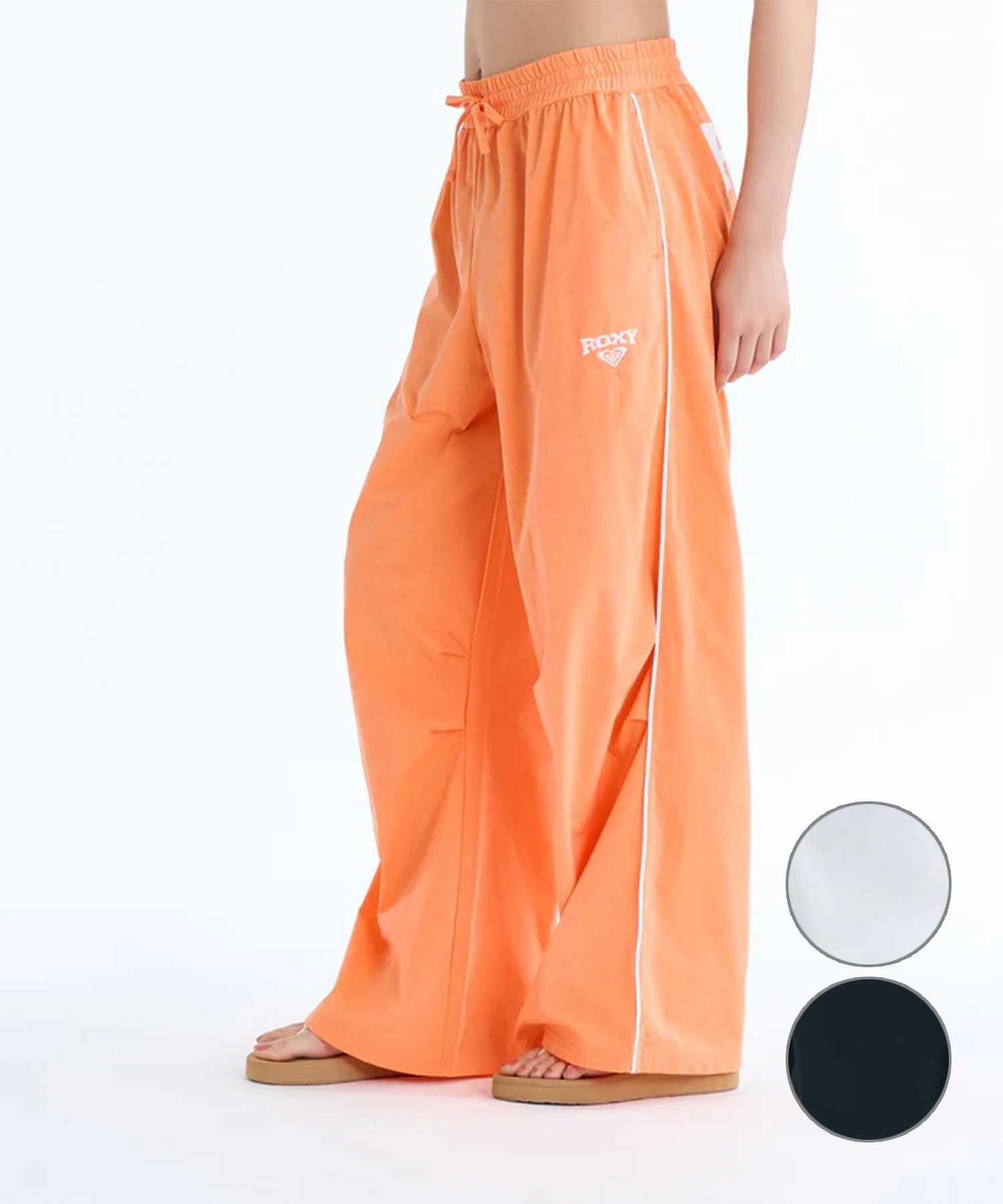 ROXY ロキシー ロングパンツ レディース UVカット SALTY SQUAD PANTS RLY261044 UT(WHT-M)