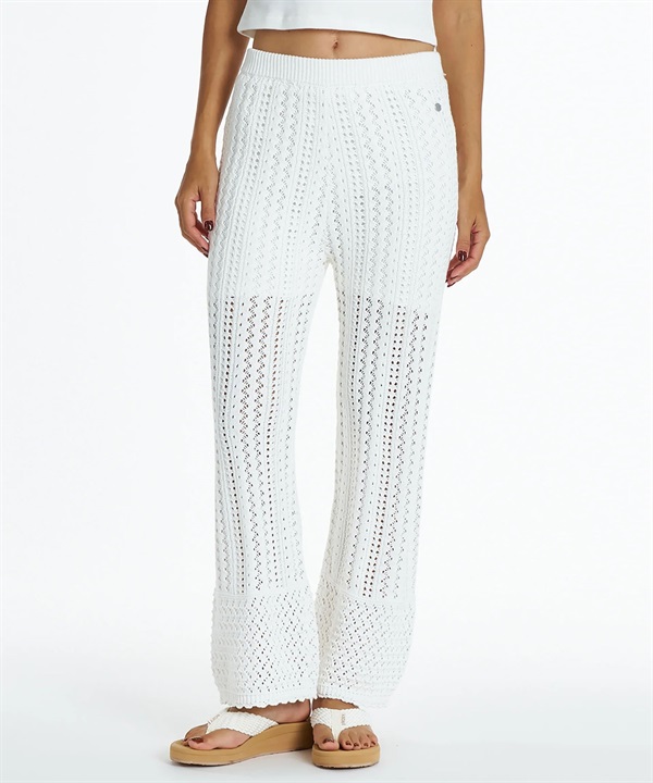 ROXY ロキシー ロングパンツ レディース ニットパンツ セットアップ対応 TIDE OVER PANTS RPT262050
