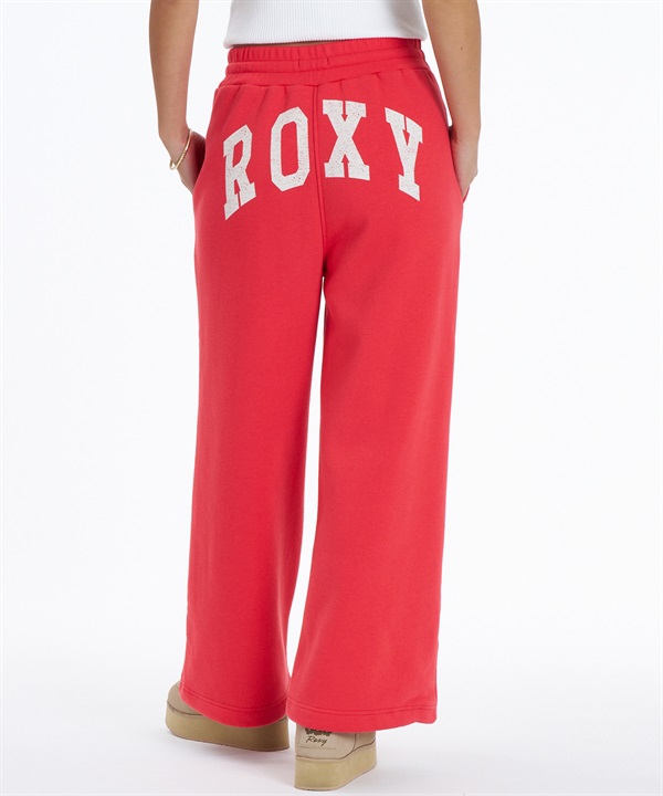 ROXY ロキシー ロングパンツ レディース スウェット パンツ ロゴ PACIFIC VARSITY PANTS RPT264620M ムラサキスポーツ限定