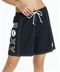 ROXY ロキシー 水着 トランクス ボードショーツ レディース 水陸両用 RETRO BREAK RBS262010(BLK-S)