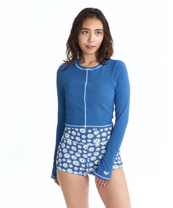 ROXY ロキシー 水着 セット レディース 長袖 配色ステッチ CALM RIDE RSW261004