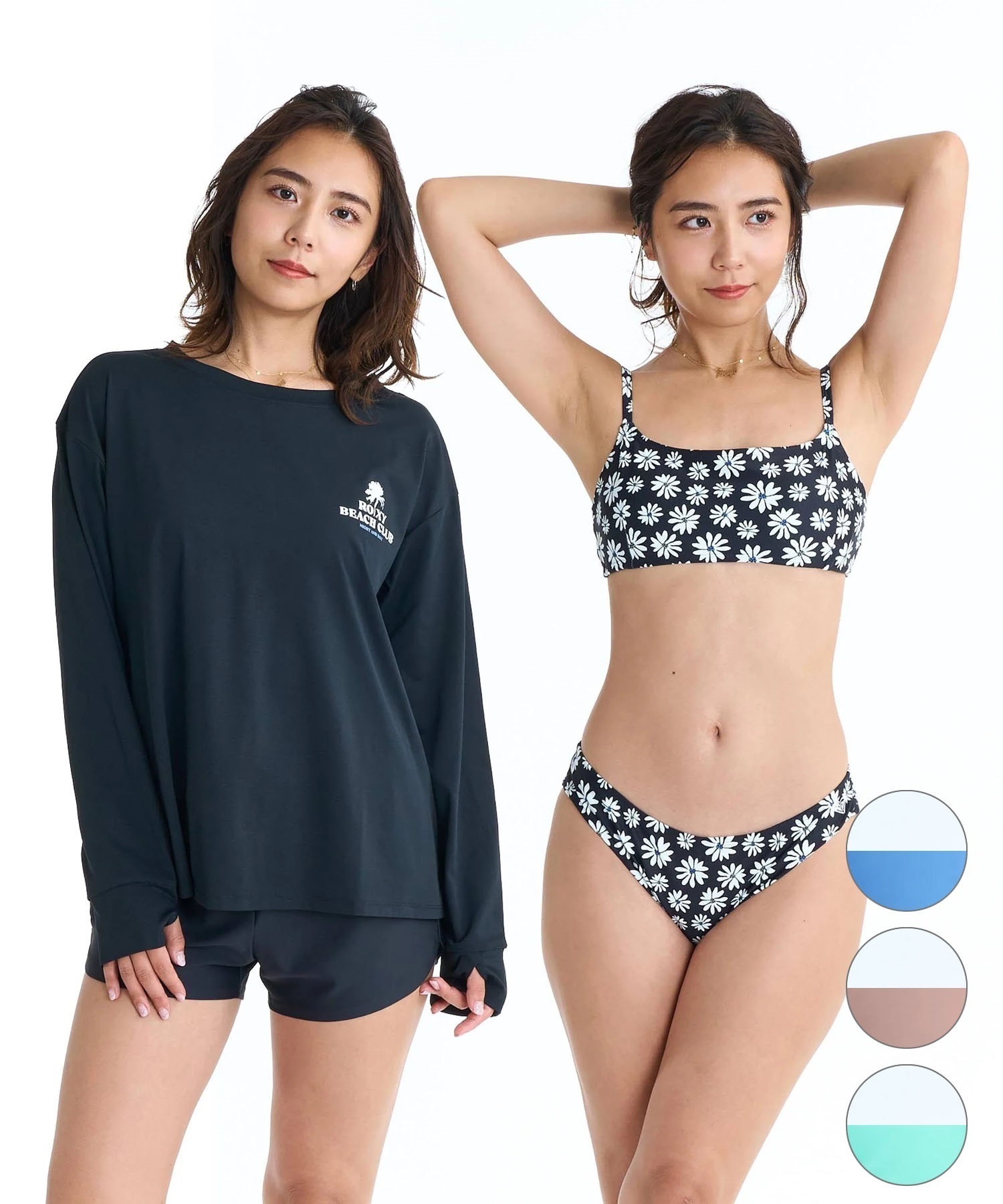ロキシー☆水着 ROXY（ロキシー） 水着 「ROXY/ロキシー」24SS RETRO 90'S/水陸両用