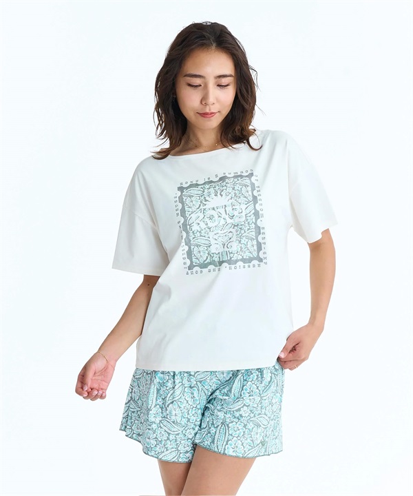 ROXY ロキシー 水着 3点セット ビキニ レディース ラッシュTシャツ REEF NOTE RSW261008
