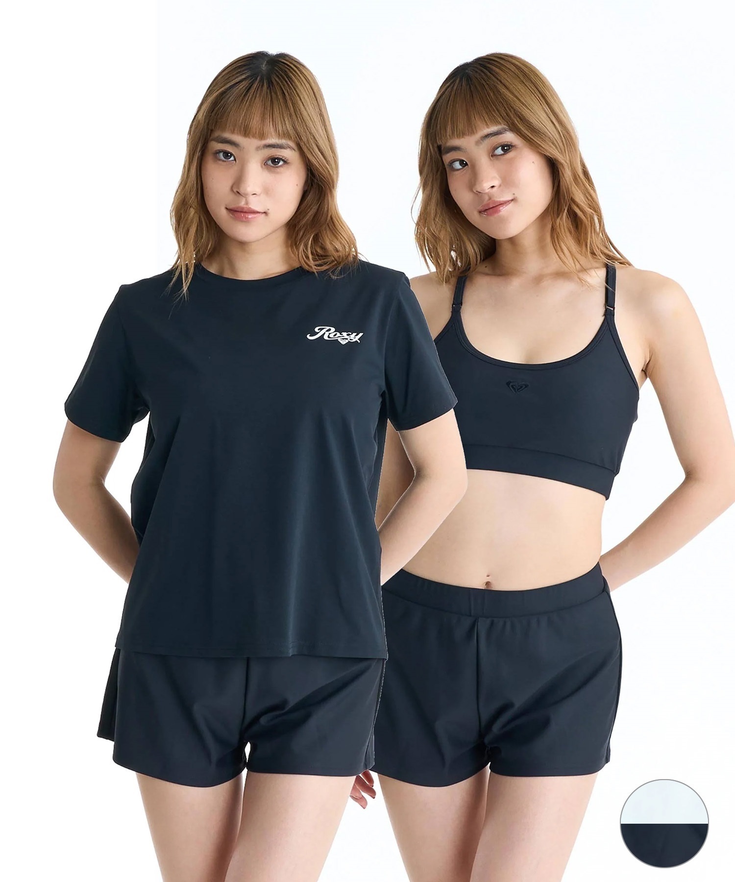 水着 ROXY STEP/ロキシー3点セット水着 レディース ROXY ロキシー 水着 3点セット ビキニ レディース ラッシュTシャツ