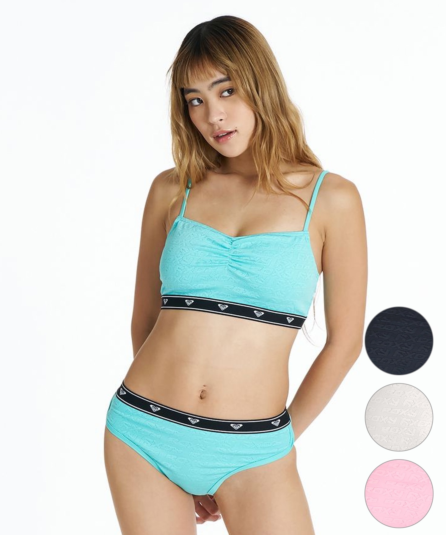 ROXY ロキシー 水着 ビキニ レディース ロゴ SURF SOUL JQ BISTIER