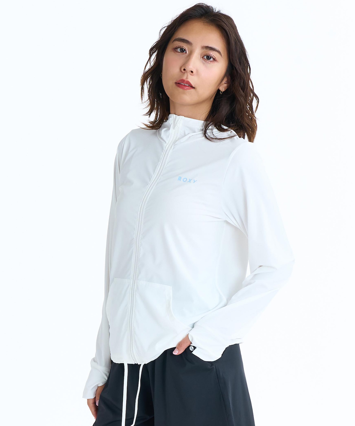 ROXY ロキシー 水着 ラッシュガード ジップアップ パーカー レディース