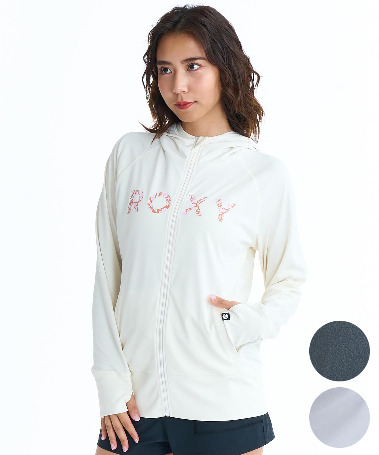 ROXY ロキシー 水着 ラッシュガード ジップアップ パーカー レディース