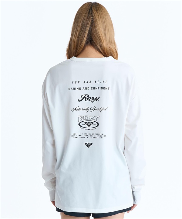 ROXY ロキシー 水着 ラッシュガード 長袖 Tシャツ ロンT レディース 水陸両用 RASHIE L S UVケアラッシュガード RLY265039