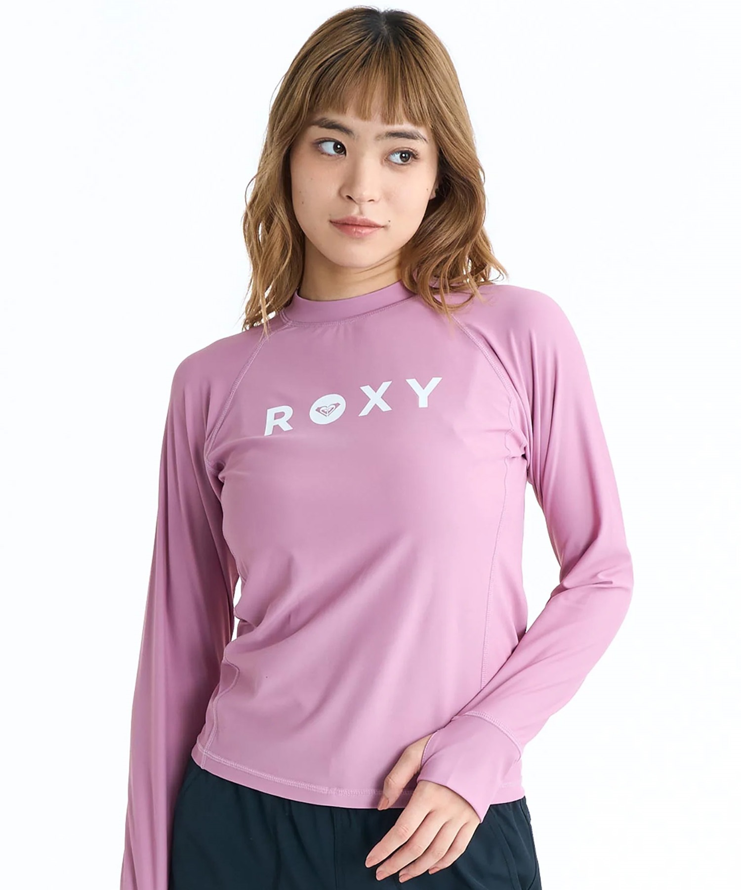 【新品】ROXY ロキシー　長袖　水陸両用　ラッシュガード S ROXY（ロキシー） ラッシュガード RASHIE L/S/ロキシー長袖ラッシュ