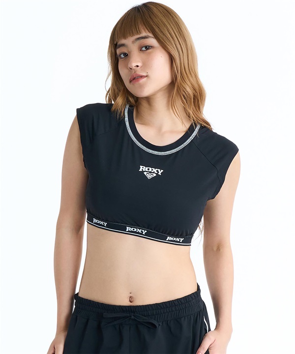 ROXY ロキシー 半袖 Tシャツ レディース 水陸両用 SALTY SQUAD ラッシュトップ RLY261046 UT