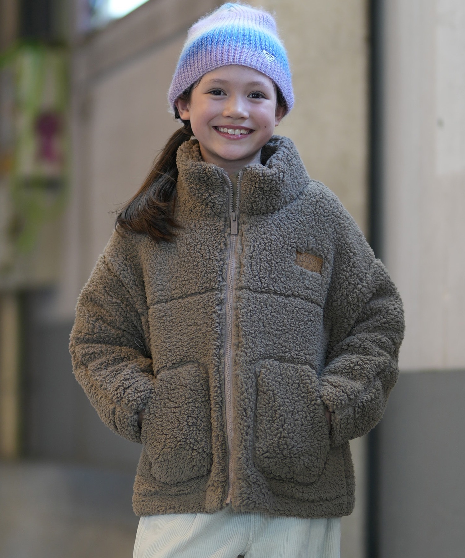 ROXY ロキシー ジャケット キッズ 子供 ボア 撥水 MINI TEDDY BOA