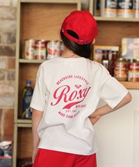 ROXY ロキシー 半袖 Tシャツ キッズ ジュニア 子供 女の子 MINI ROXY WITH HEART Tシャツ TST261117(NAT-130cm)