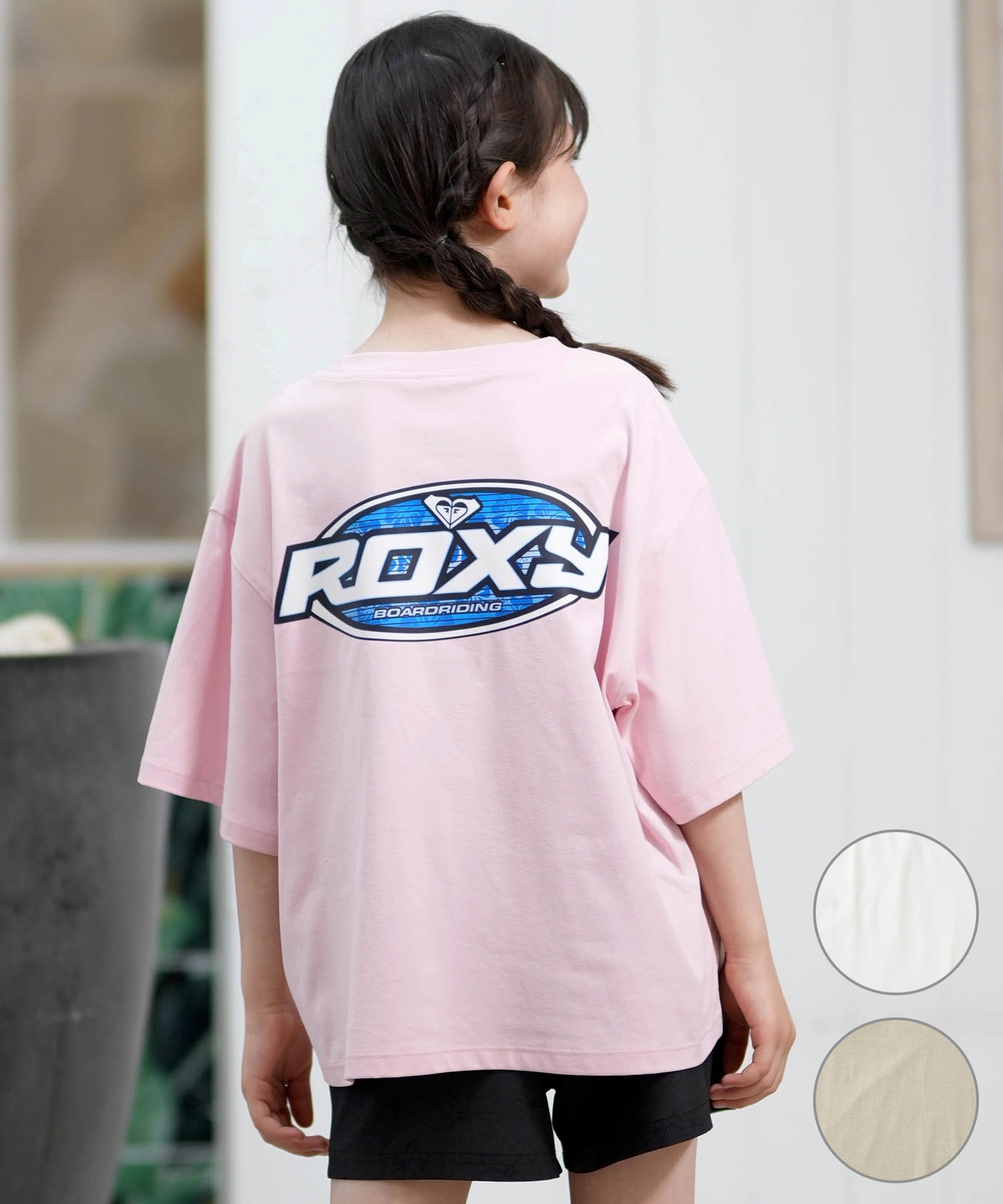 ROXY ロキシー 半袖 Tシャツ キッズ ジュニア 水陸両用 UVカット MINI