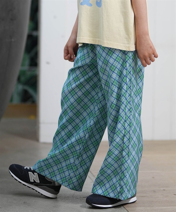 ROXY ロキシー ロングパンツ キッズ ジュニア 子供 ワイドパンツ MINI FLOWER SOUL TPT261662M ムラサキスポーツ限定