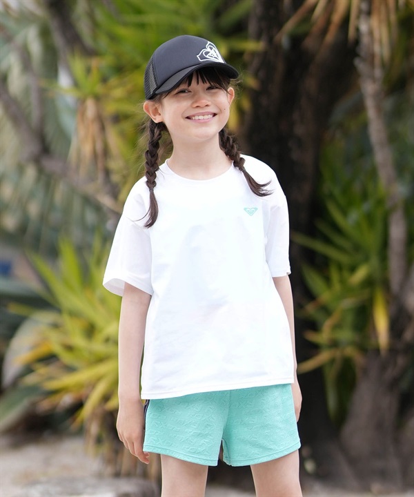 ROXY ロキシー 水着 4点セット キッズ ジュニア 子供 水陸両用 ラッシュTシャツ付き MINI SURF SOUL BEACH SET TSW262055