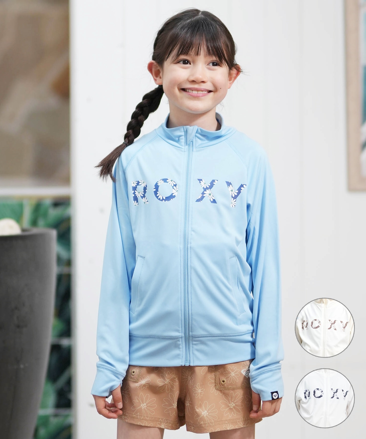 ROXY ロキシー キッズ ジュニア 子供 水陸両用 SPLASHY STAND ジップ