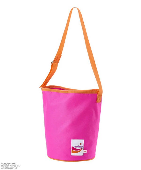 ROXY ロキシー HAWAIIAN AIRLINES コラボ トートバッグ 2WAY バケツ型ショルダートートバッグ RBG262307