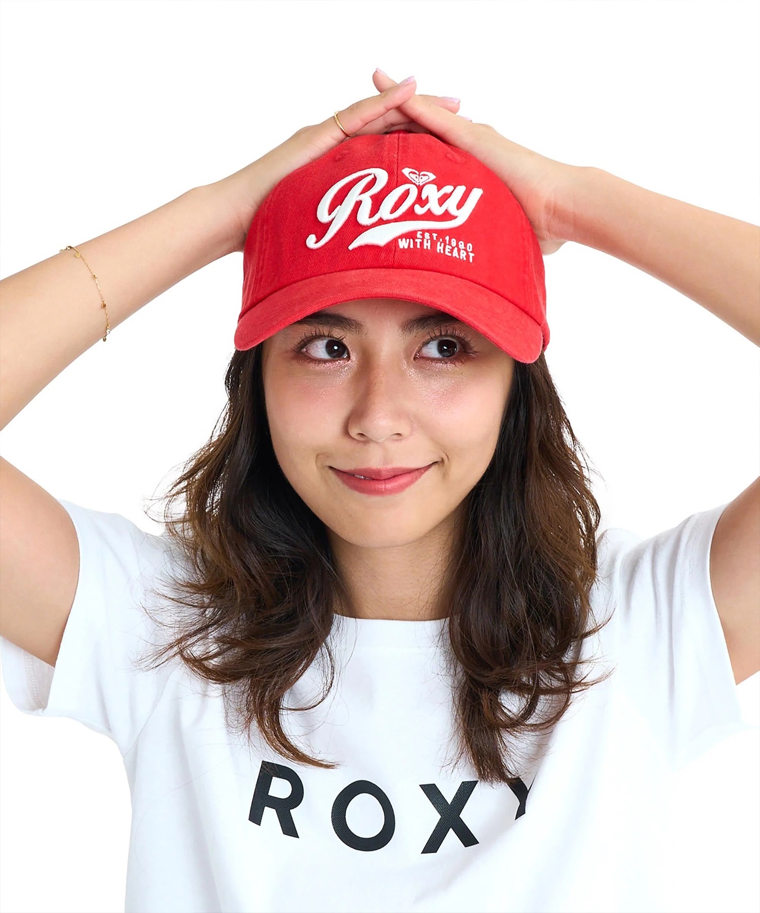 ROXY ロキシー キャップ レディース ROXY WITH HEART CAP RCP261325(RED-FREE)