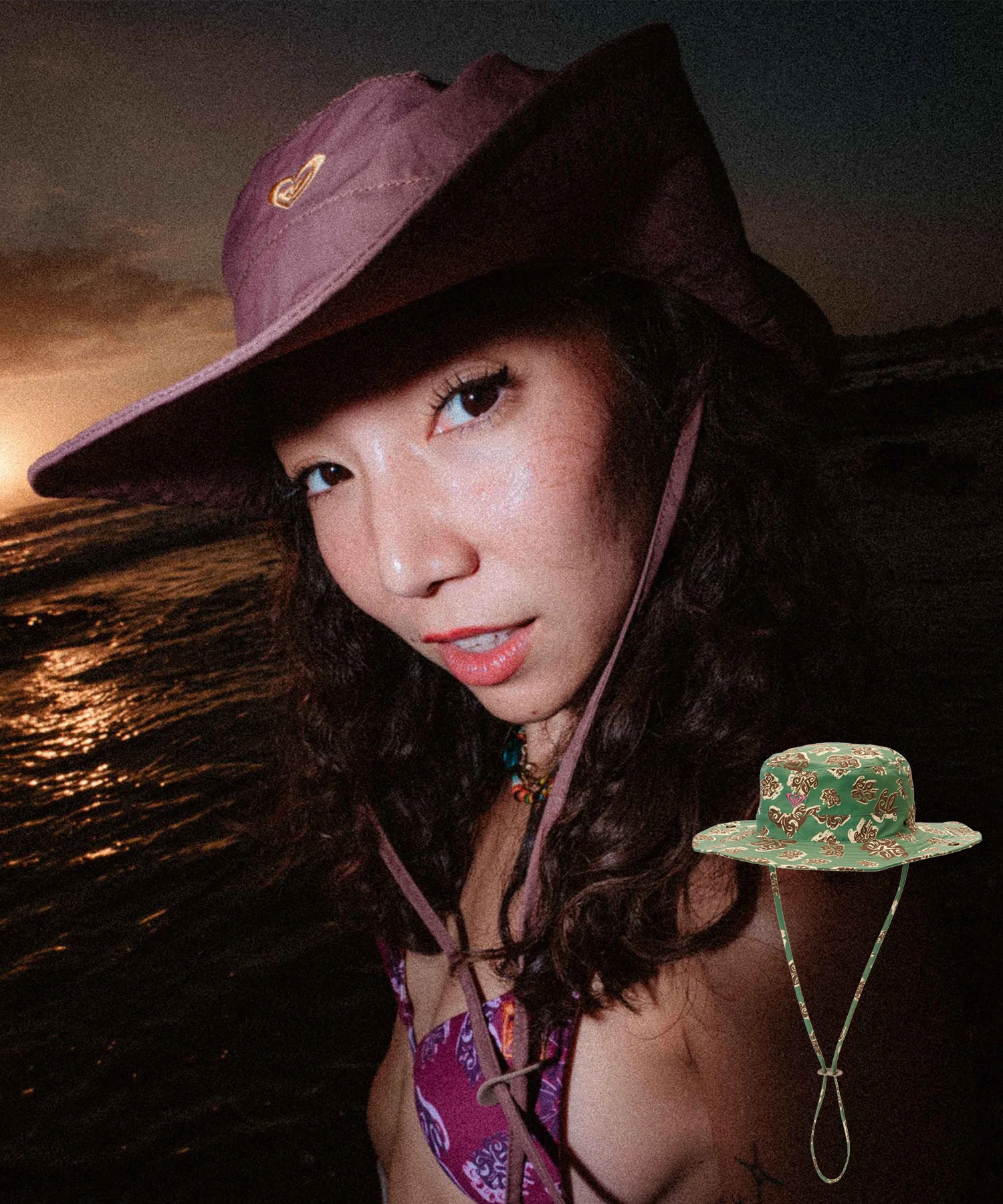 ROXY ロキシー ハット ROXY by ULALA HAT RHT262609T ハット｜ムラサキ