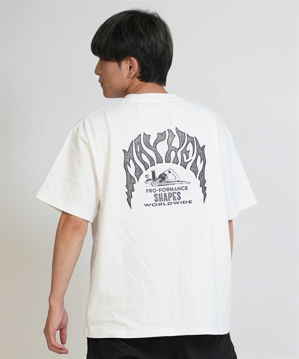 LOST ロスト 半袖 Tシャツ メンズ グラフィック MEYHEM SPRAY TEE LM6S-2104