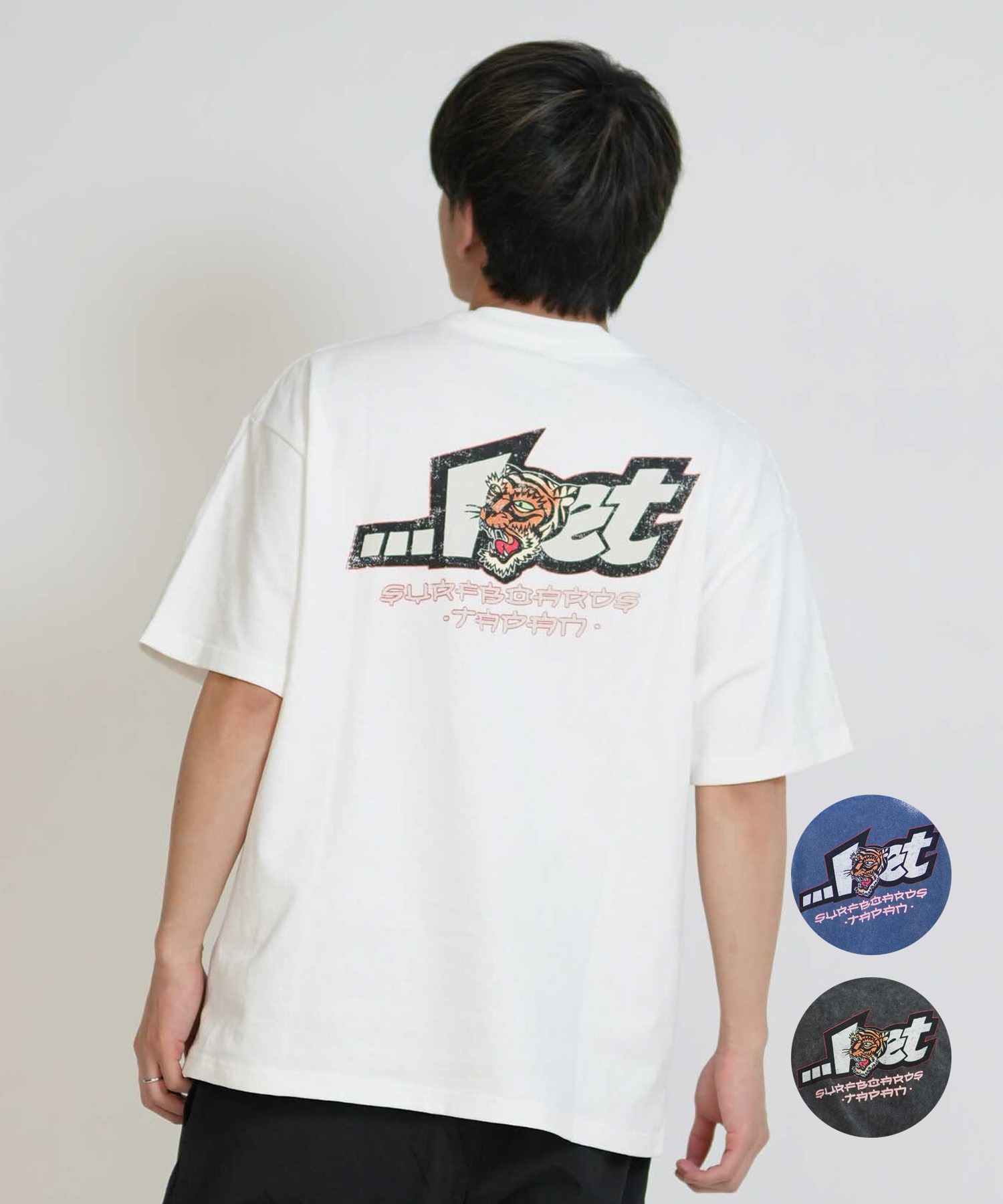 LOST ロスト 半袖 Tシャツ メンズ バックプリント JAPAN LAM TEE LM6S