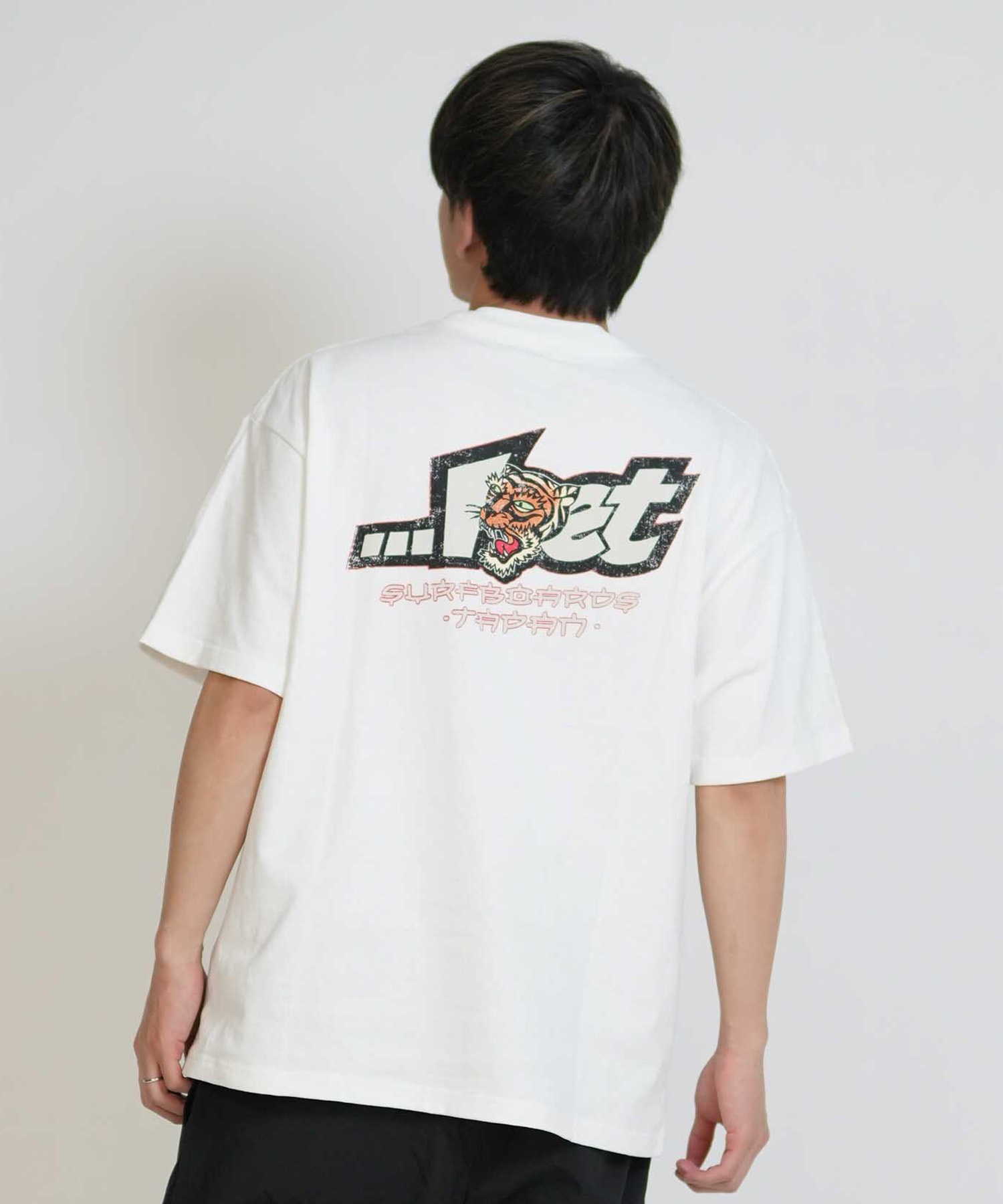 LOST ロスト 半袖 Tシャツ メンズ バックプリント JAPAN LAM TEE LM6S