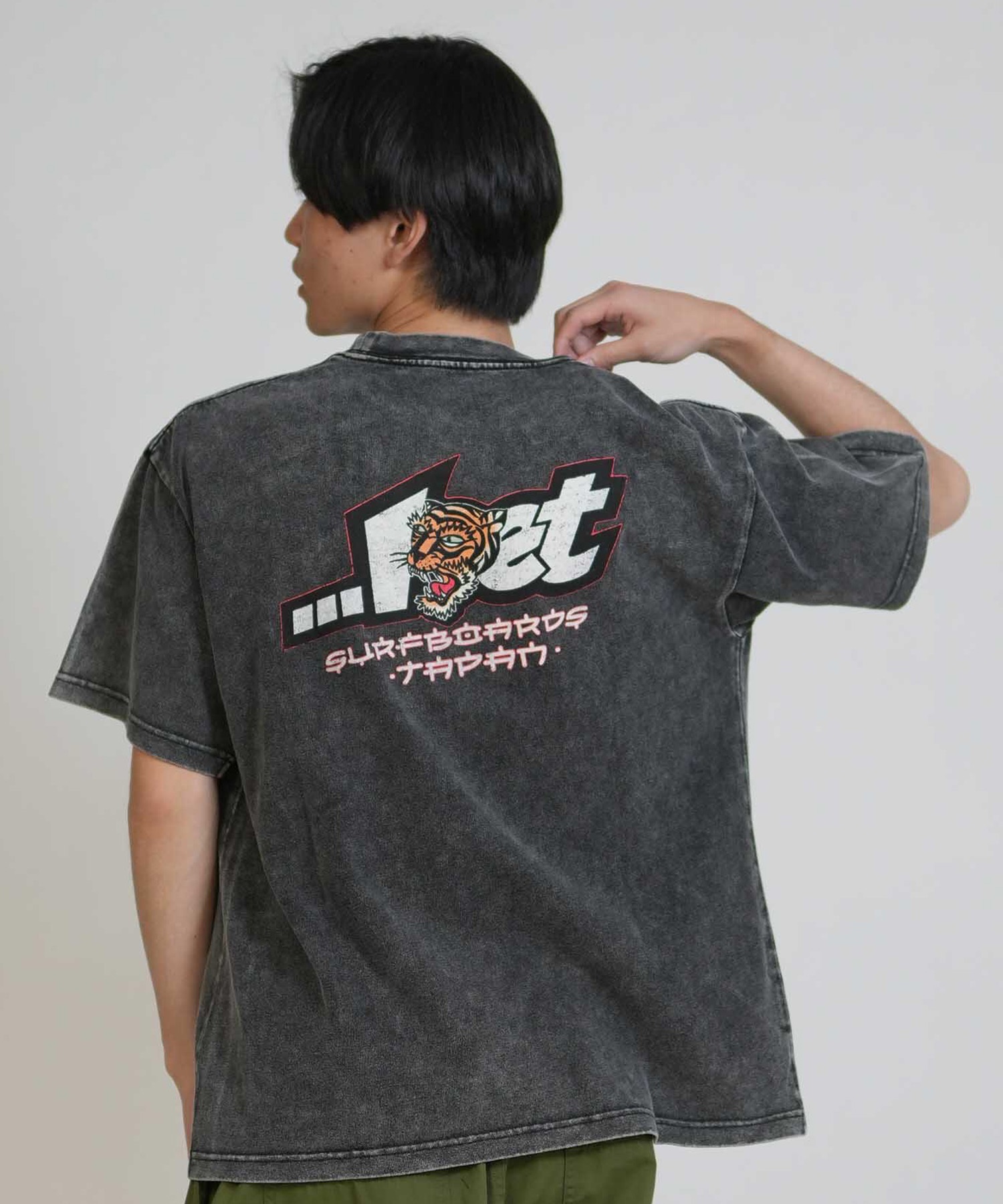 LOST ロスト 半袖 Tシャツ メンズ バックプリント JAPAN LAM TEE LM6S
