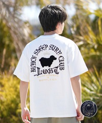 LOST ロスト 半袖 Tシャツ メンズ バックプリント THE FLOCKER TEE