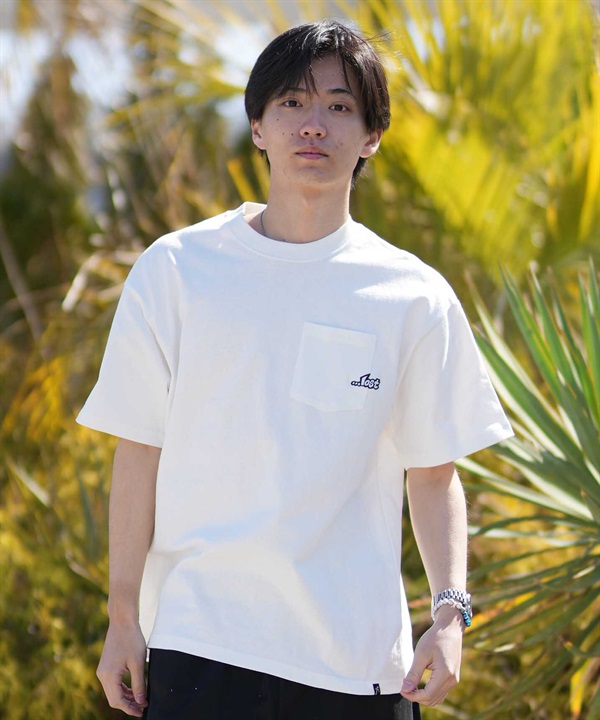 LOST ロスト 半袖 Tシャツ メンズ シンプル LOST POCKET TEE LM6S-2112