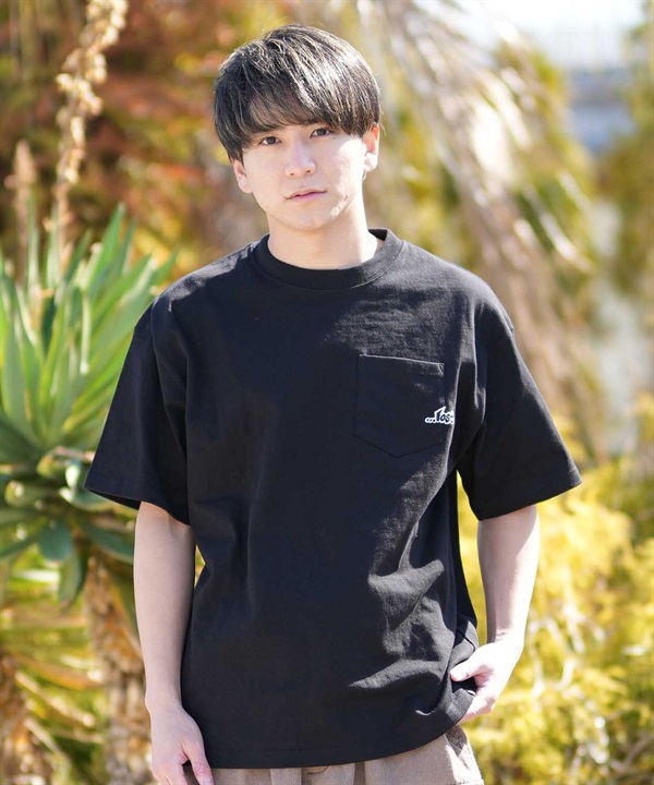LOST ロスト 半袖 Tシャツ メンズ シンプル LOST POCKET TEE LM6S-2112