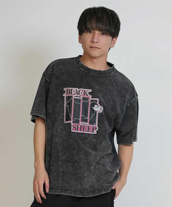 LOST ロスト 半袖 Tシャツ メンズ グラフィック MIXER TEE LM6S-2113