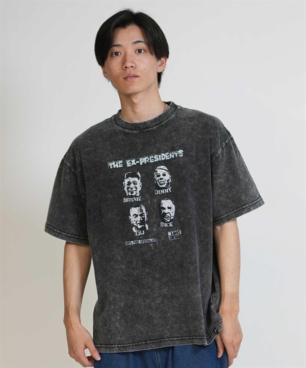 LOST ロスト 半袖 Tシャツ メンズ グラフィック MIXER TEE LM6S-2113