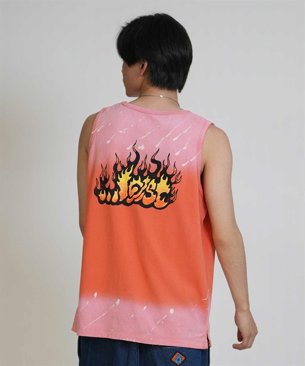 LOST ロスト タンクトップ メンズ バックプリント FLAME LAM TANK LM6S-2301
