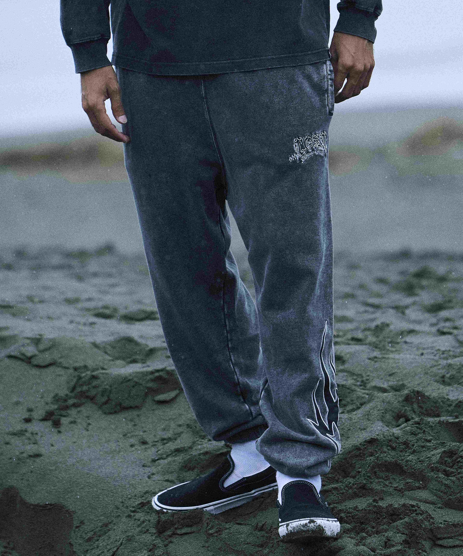 LOST ロスト ロングパンツ メンズ スウェット パンツ DAGGER SWEAT