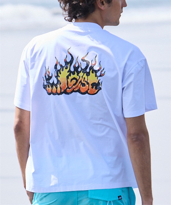 LOST ロスト 水着 ラッシュガード メンズ 半袖 Tシャツ UVカット 速乾 ストレッチ 水陸両用 LM6S-4302