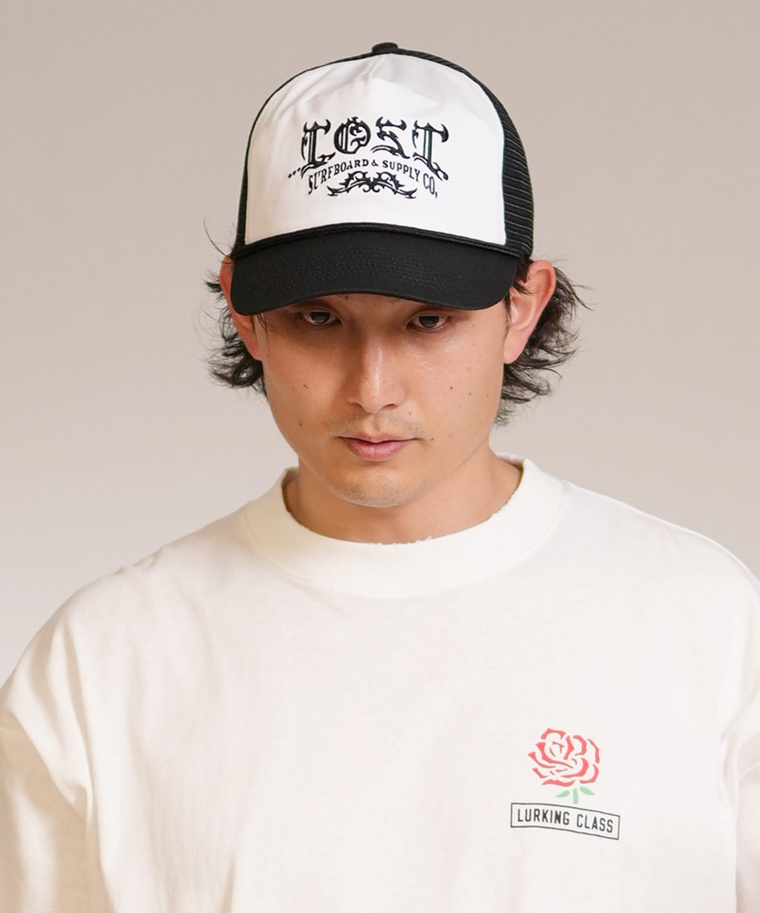 lost ロスト キャップ 帽子 メッシュキャップ LOST GNARLY LOST CAP