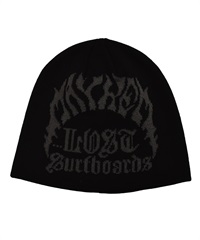 litmus ニット帽　ビーニー LOST ロスト ニット帽 ビーニー ニットキャップ ロゴ LOSTメイヘム