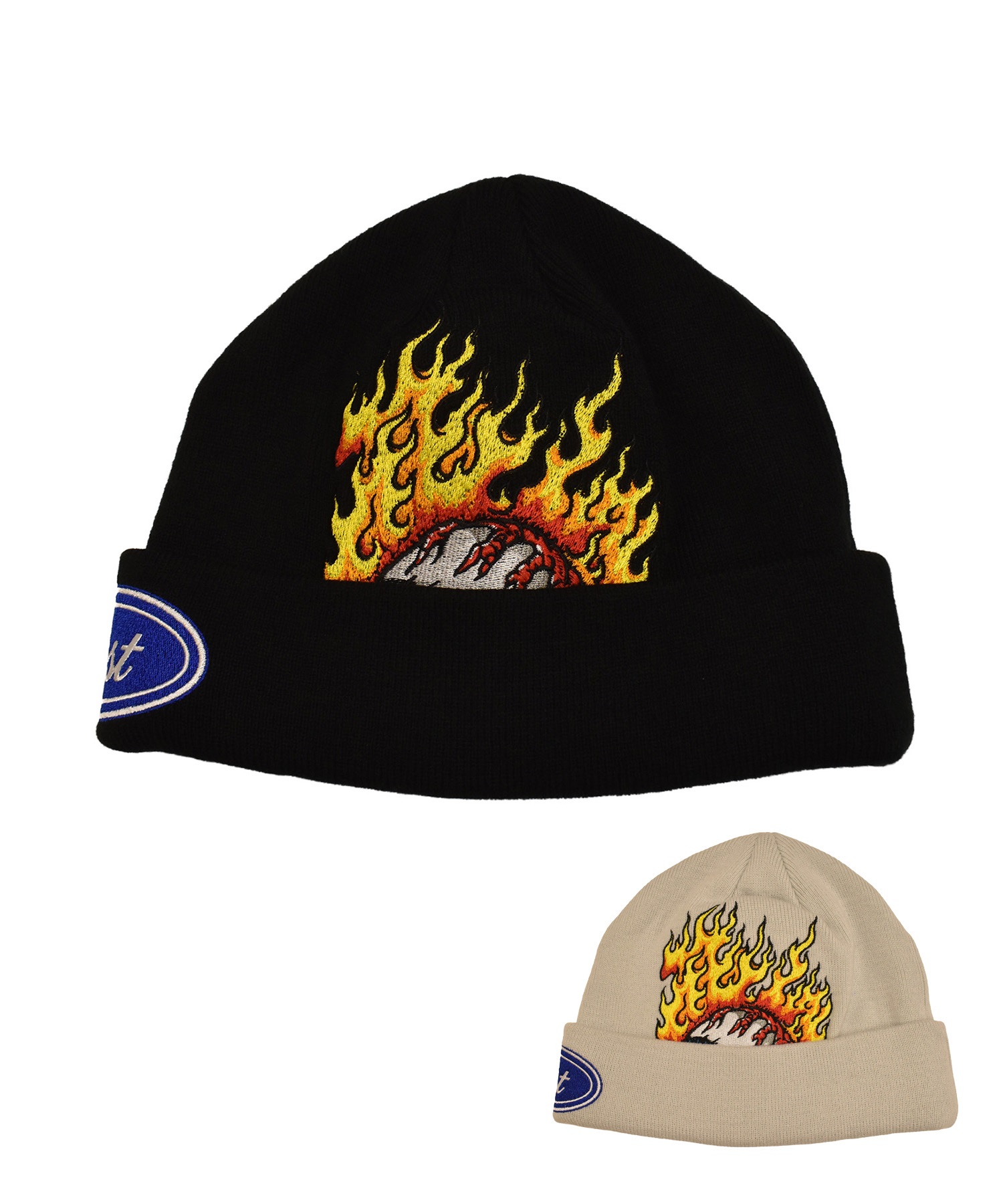 Lost ＆ Found ニットキャップ LOST ロスト ニット帽 ビーニー ニットキャップ ロゴ LOSTアイボール