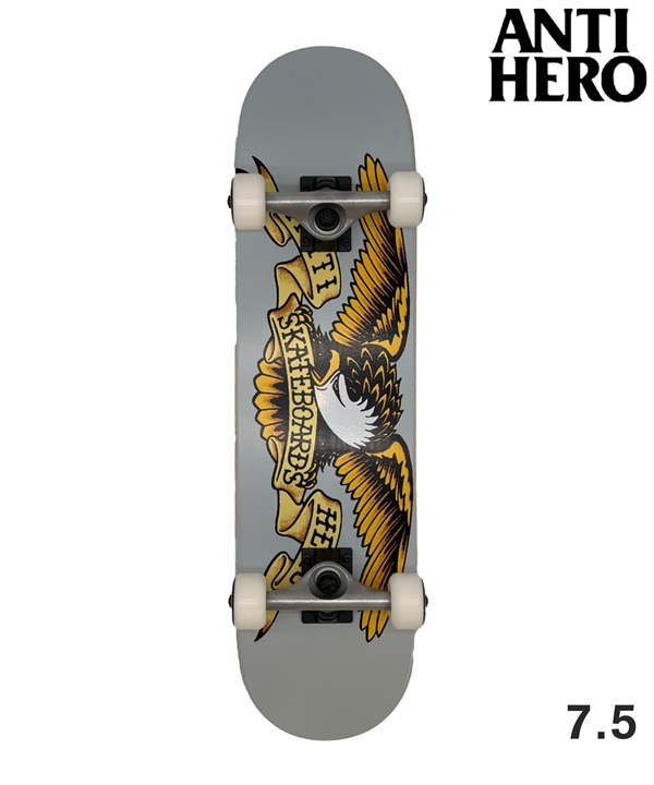 ANTIHERO アンチヒーロ スケートボード コンプリート 7.3inch ~ 7.75inch EAGLE 初心者 おすすめ 人気 完成品