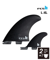FCS2 エフシーエスツー Power Twin + Stabiliser Fin Set サーフィン
