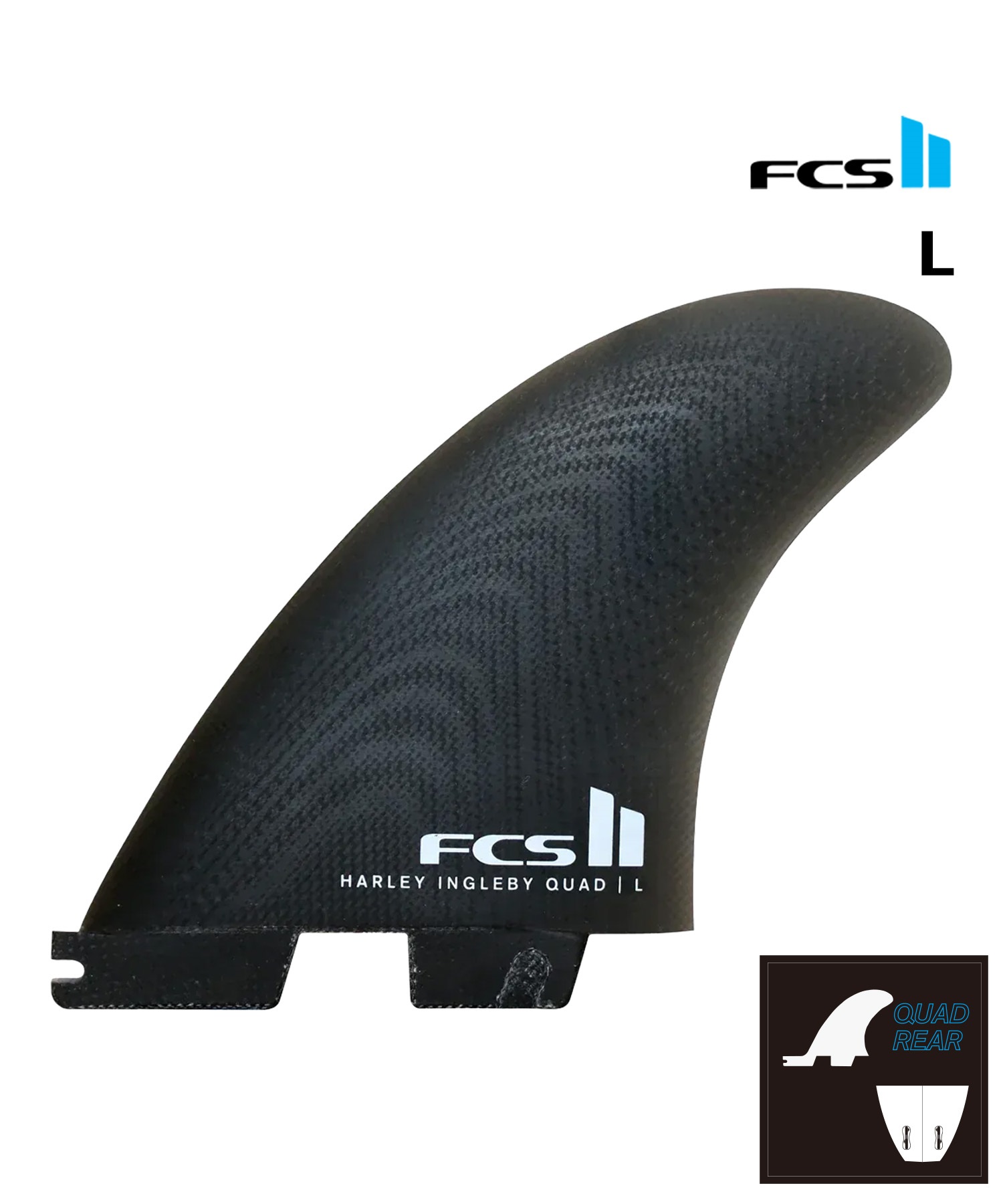 FCS2 エフシーエスツー Harley Ingleby HIBT Quad Set サーフィン
