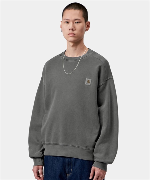 Carhartt WIP カーハート ダブリューアイピー トレーナー スウェット メンズ ロゴ ワンポイント 裏起毛 Vista Sweat ビスタスウェット I029522-26FW